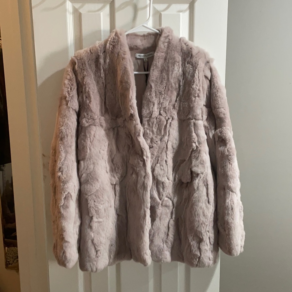 Heartlook faux fur coat
